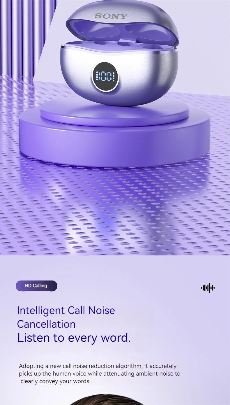 Auriculares Bluetooth Sony OWS con Clip para Deportes y Gaming