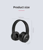 Auriculares Bluetooth P47 5.0 Plegables con Cancelación de Ruido