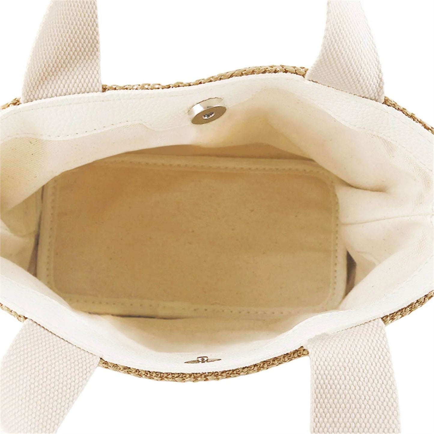 Bolso de mimbre asa corta - Kamivashop