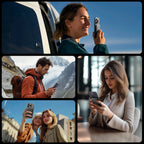 Power Bank Magnético MOVESPEED 10000mAh – Ultradelgado, PD 20W, Carga Inalámbrica 15W, Diseño Metálico Premium