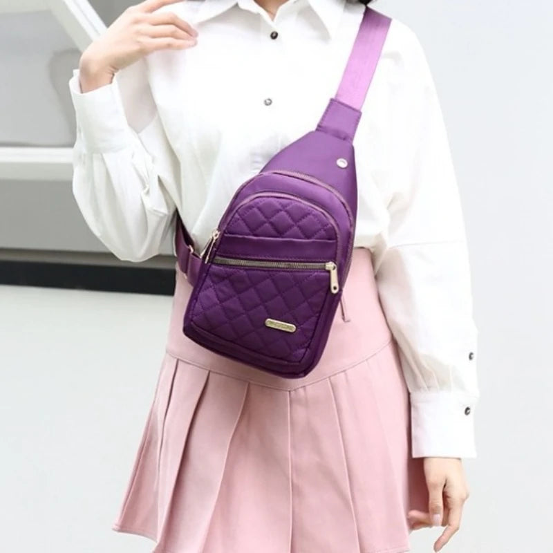 Bandolera cruzada moderna y funcional