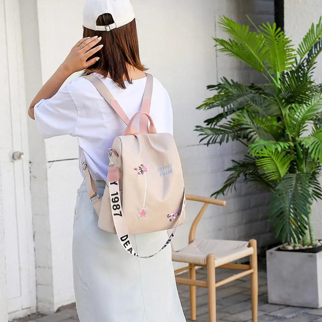 Mochila floral kamivashop