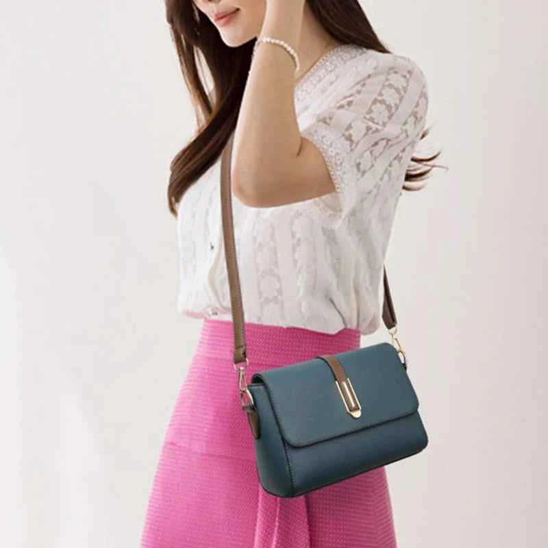 Bolso Bandolera de Mujer Estilo Elegante | Diseño Compacto Cuadrado y Clutch Moderno