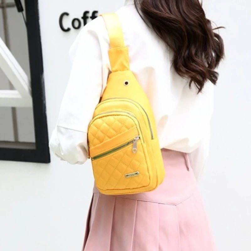 Bandolera cruzada moderna y funcional