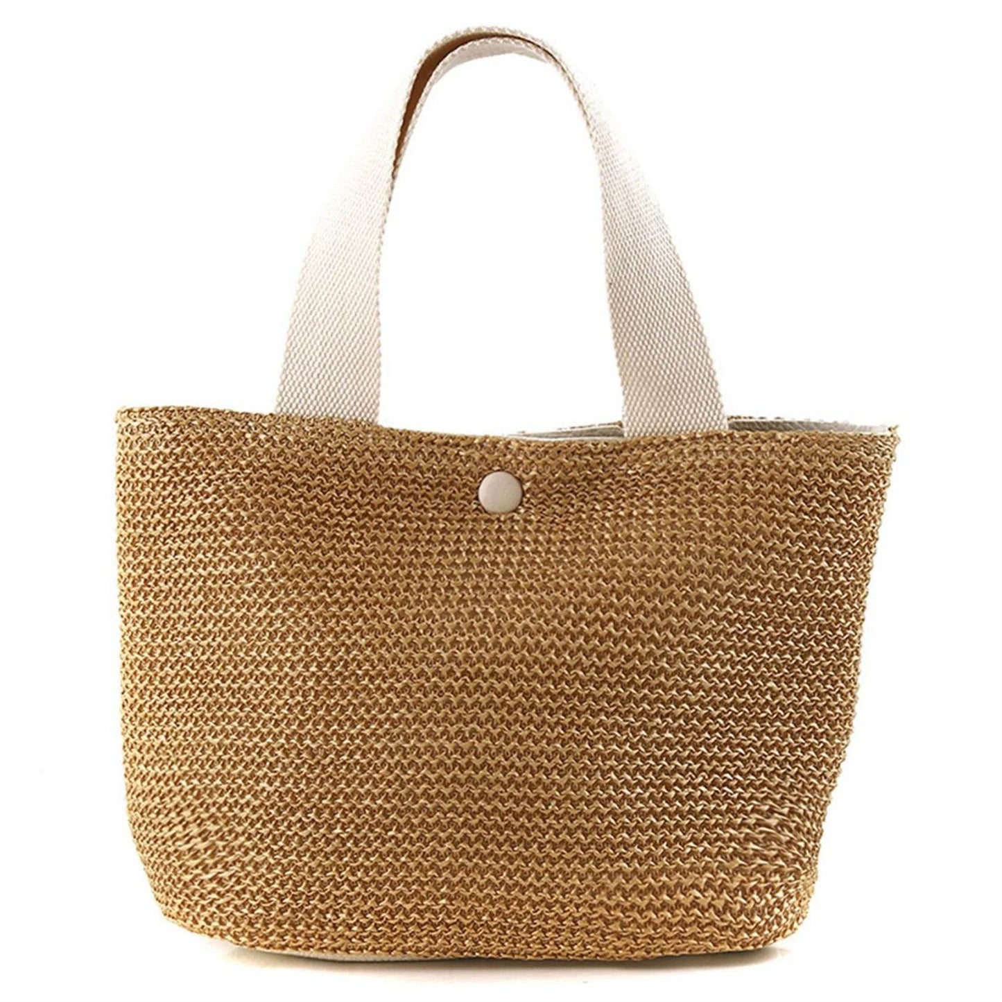 Bolso de mimbre asa corta - Kamivashop