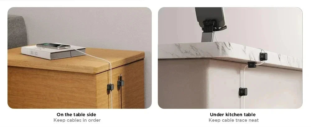 Organizador Magnético de Cables Adhesivo