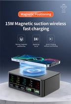 Cargador GaN USB-C 1080W con PD 3.0 y PPS – Estación de Carga Rápida para Portátil y Móvil