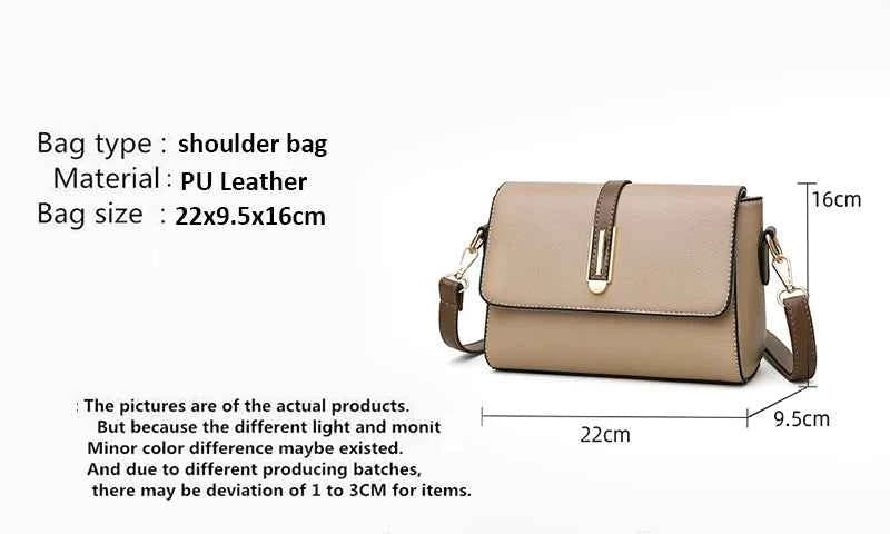 Bolso Bandolera de Mujer Estilo Elegante | Diseño Compacto Cuadrado y Clutch Moderno