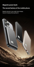 Power Bank Magnético Inalámbrico PD 22.5W – Carga Rápida para iPhone y Samsung