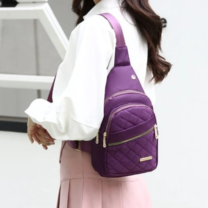 Bandolera cruzada moderna y funcional