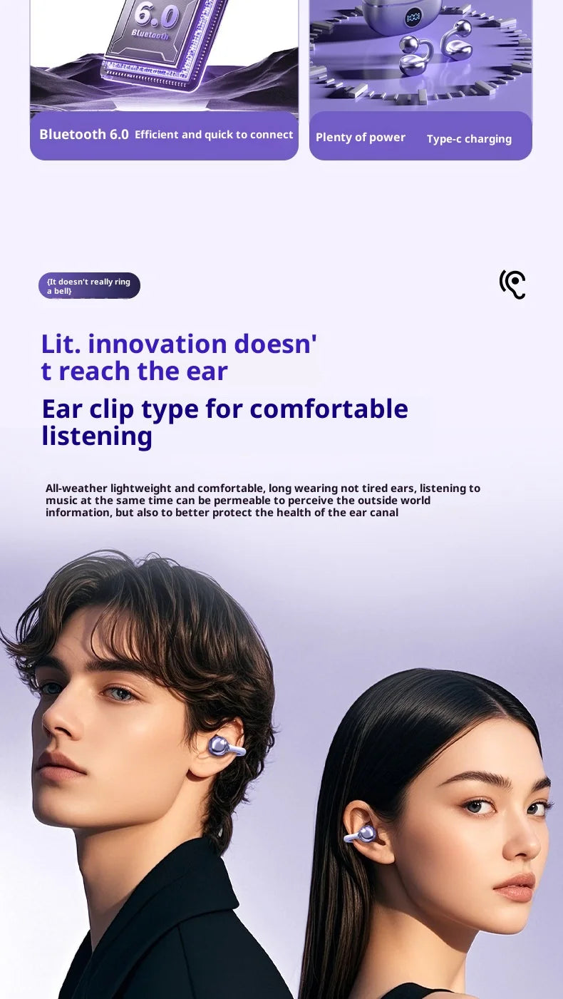 Auriculares Bluetooth Sony OWS con Clip para Deportes y Gaming