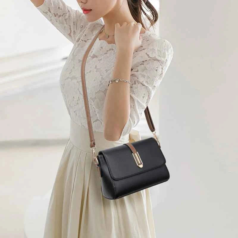 Bolso Bandolera de Mujer Estilo Elegante | Diseño Compacto Cuadrado y Clutch Moderno