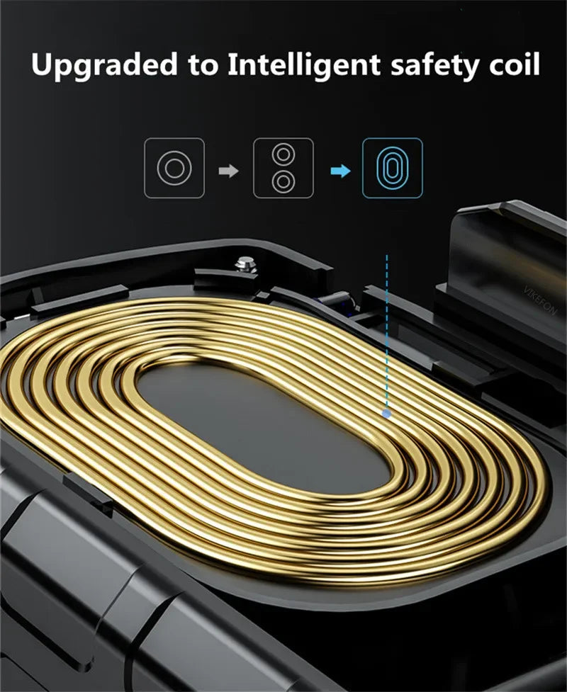 Soporte de Móvil para Moto con Carga Inalámbrica Rápida y USB