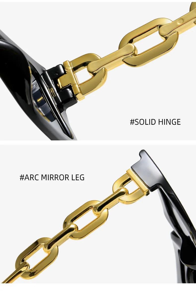 Gafas de sol estilo vintage grandes - Kamivashop