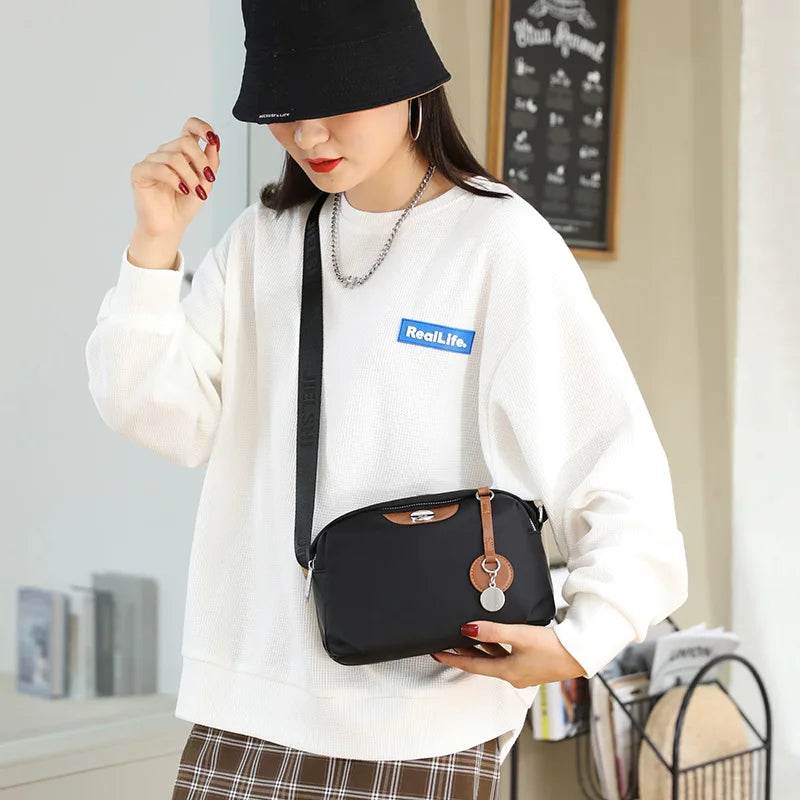 Bolso cruzado impermeable de nailon - Kamivashop