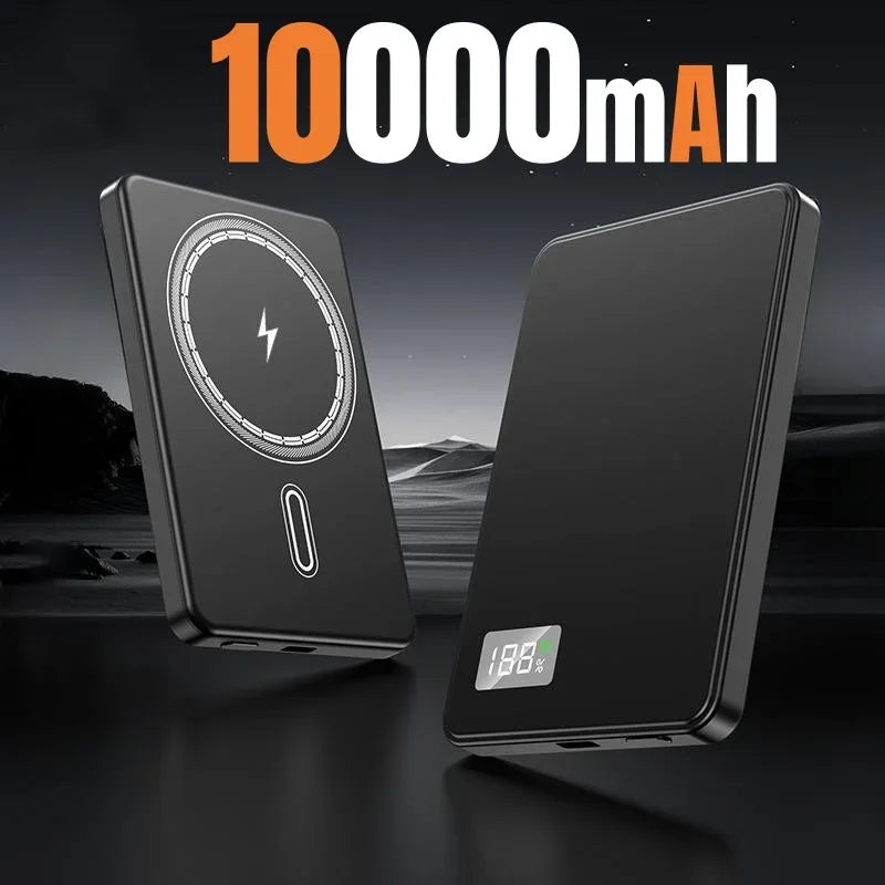 Power Bank Magnético Inalámbrico PD 22.5W – Carga Rápida para iPhone y Samsung