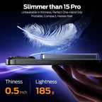 Power Bank Magnético MOVESPEED 10000mAh – Ultradelgado, PD 20W, Carga Inalámbrica 15W, Diseño Metálico Premium