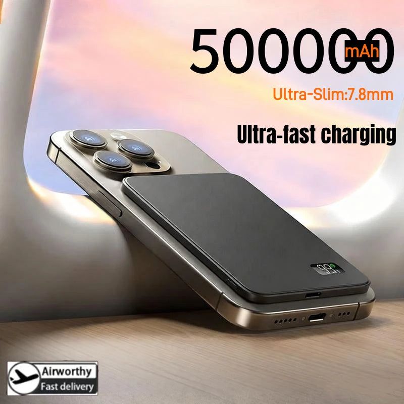 Power Bank Magnético Inalámbrico PD 22.5W – Carga Rápida para iPhone y Samsung