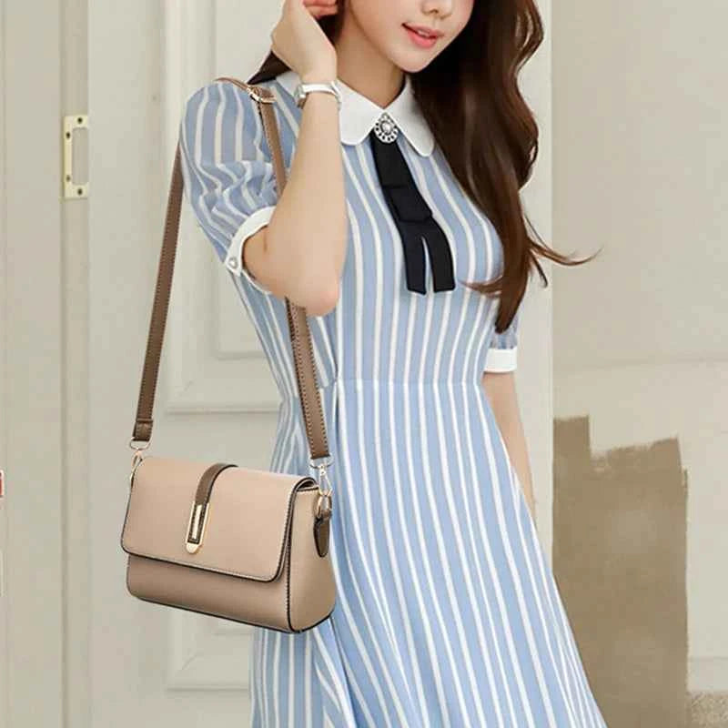 Bolso Bandolera de Mujer Estilo Elegante | Diseño Compacto Cuadrado y Clutch Moderno