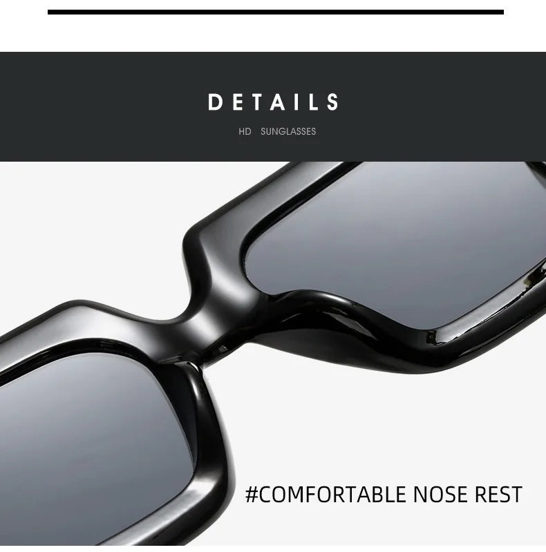 Gafas de sol estilo vintage grandes - Kamivashop