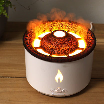 Difusor de Aromas con Efecto Volcán Mediano con Enchufe – 2 Colores disponibles