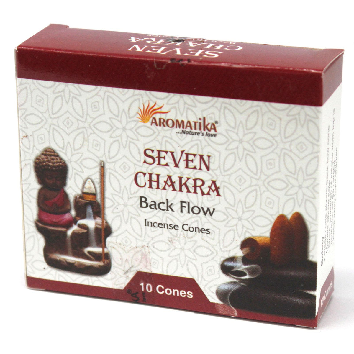Conos de Incienso Reflujo Aromatika - 7 Chakras