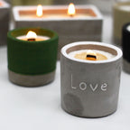 Olla mediana - Love - Purple Fig & Casis