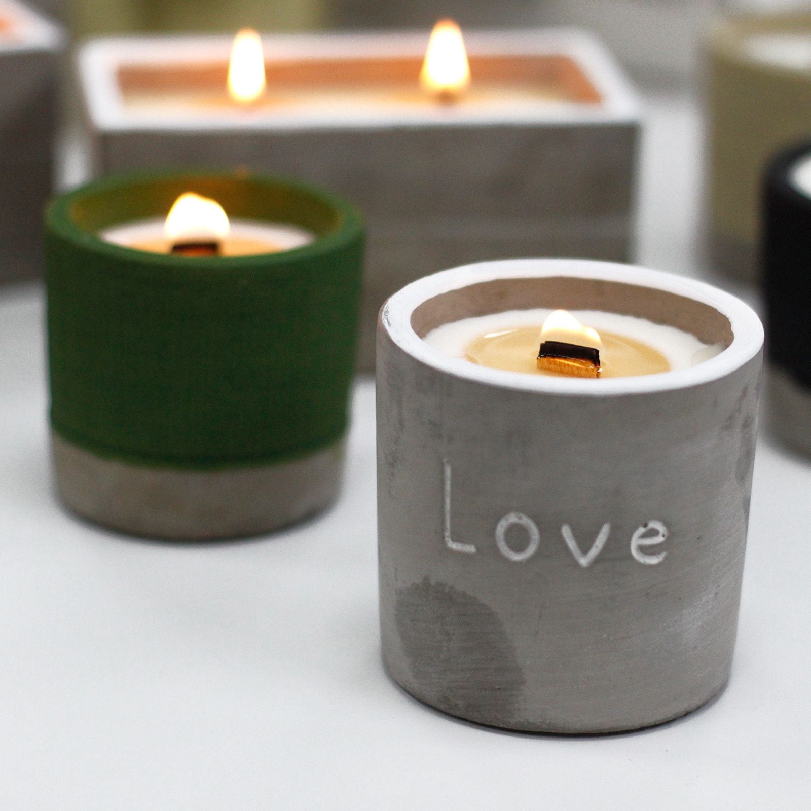 Olla mediana - Love - Purple Fig & Casis