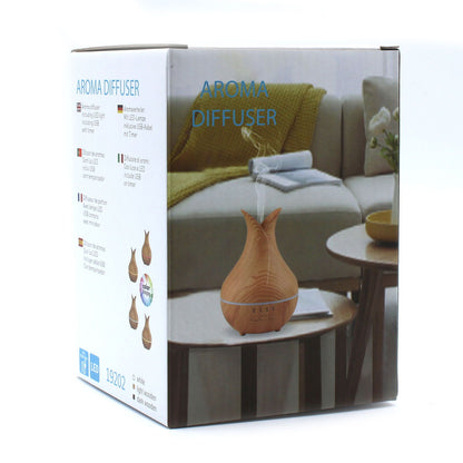Difusor Atomizador Palermo con USB, Cambio de Color y Temporizador