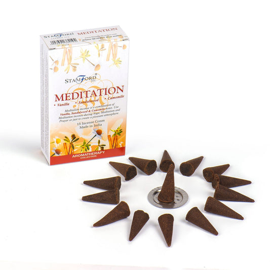 Conos de Incienso para Meditación