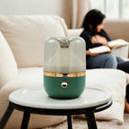 Difusor Aroma Verde y Bronce - USB - Cambio de color