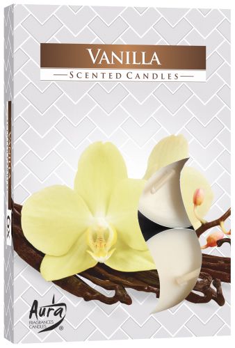 6er-Set Duftteelichter - Vanille