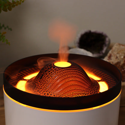 Difusor de Aromas con Efecto Volcán Grande con Enchufe – 2 Colores disponibles