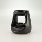Quemador de aceite cerámico Zen - Pequeño clásico - Negro mate