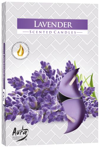 6er Set Duftteelichter – Lavendel