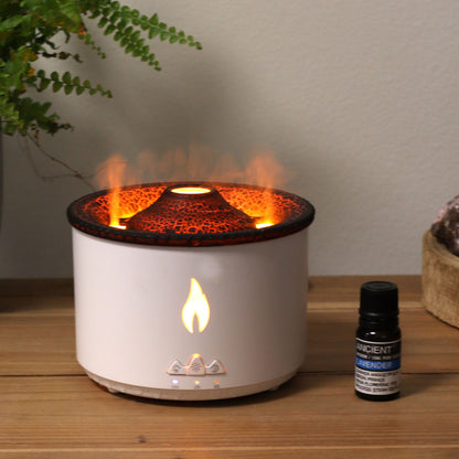 Difusor de Aromas con Efecto Volcán Mediano con Enchufe – 2 Colores disponibles