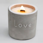 Olla mediana - Love - Purple Fig & Casis