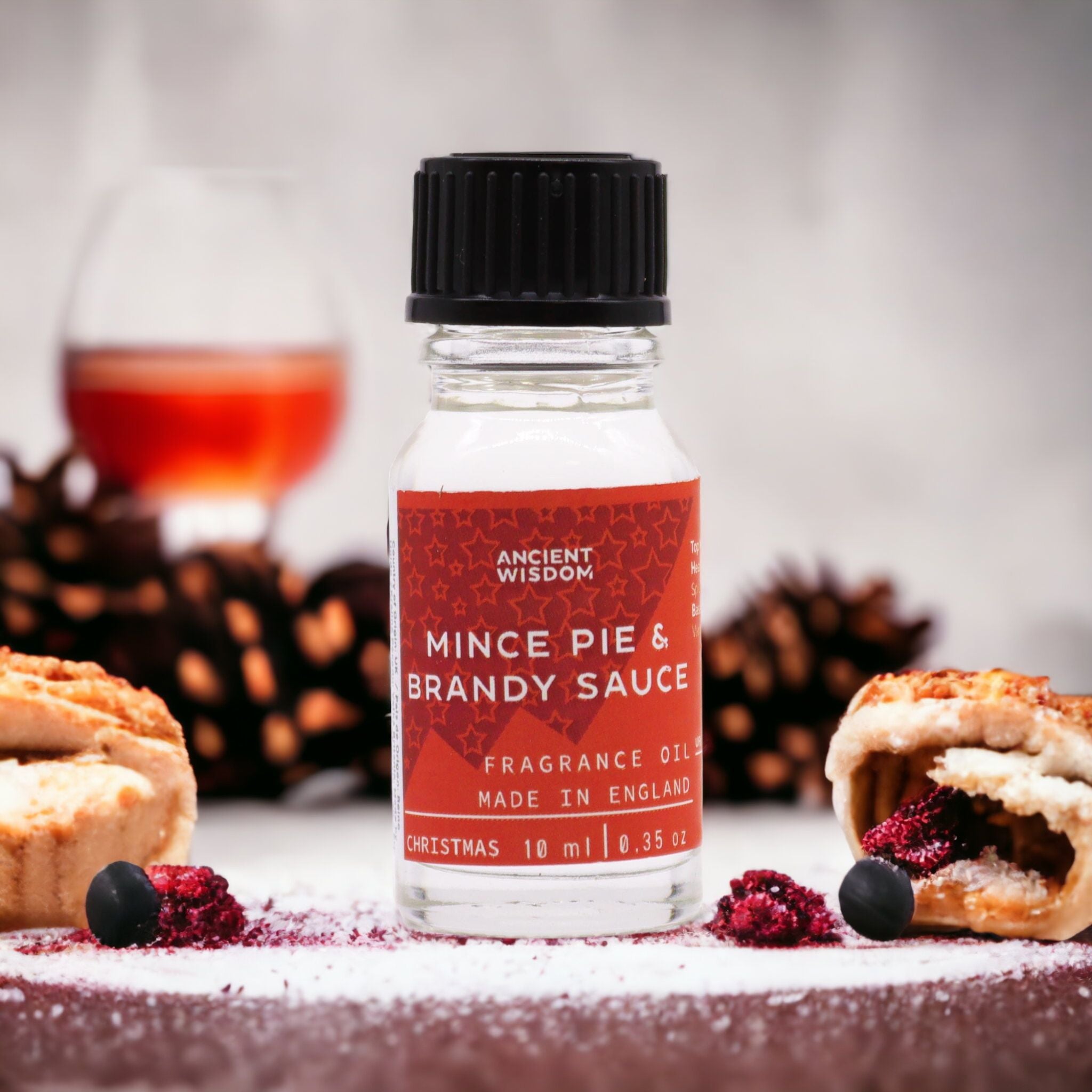 Aceite de Fragancia 10 ml - Pastel de Frutas y Salsa de Brandy