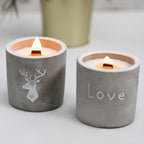 Olla mediana - Love - Purple Fig & Casis