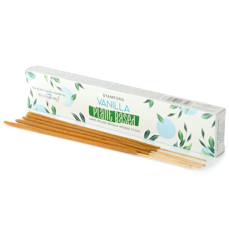Incienso de Vainilla Stamford Plant Based – Masala Natural | Aroma Dulce y Relajante