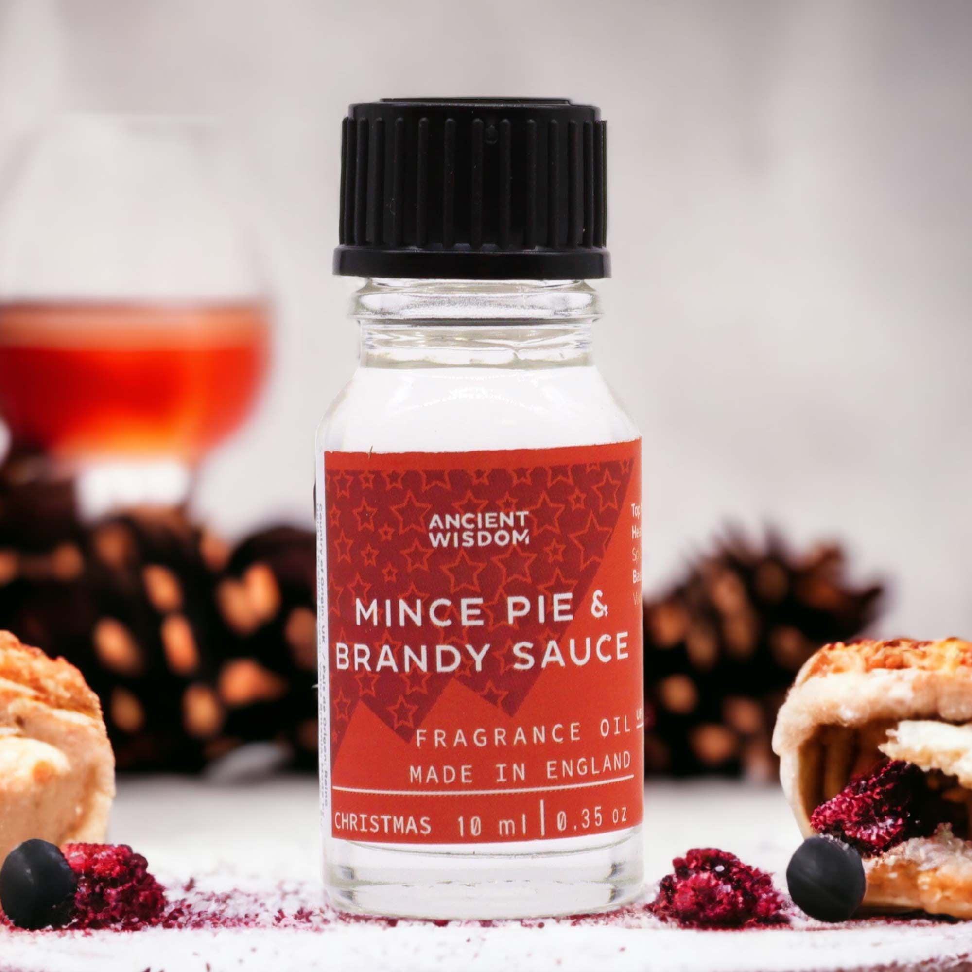 Aceite de Fragancia 10 ml - Pastel de Frutas y Salsa de Brandy