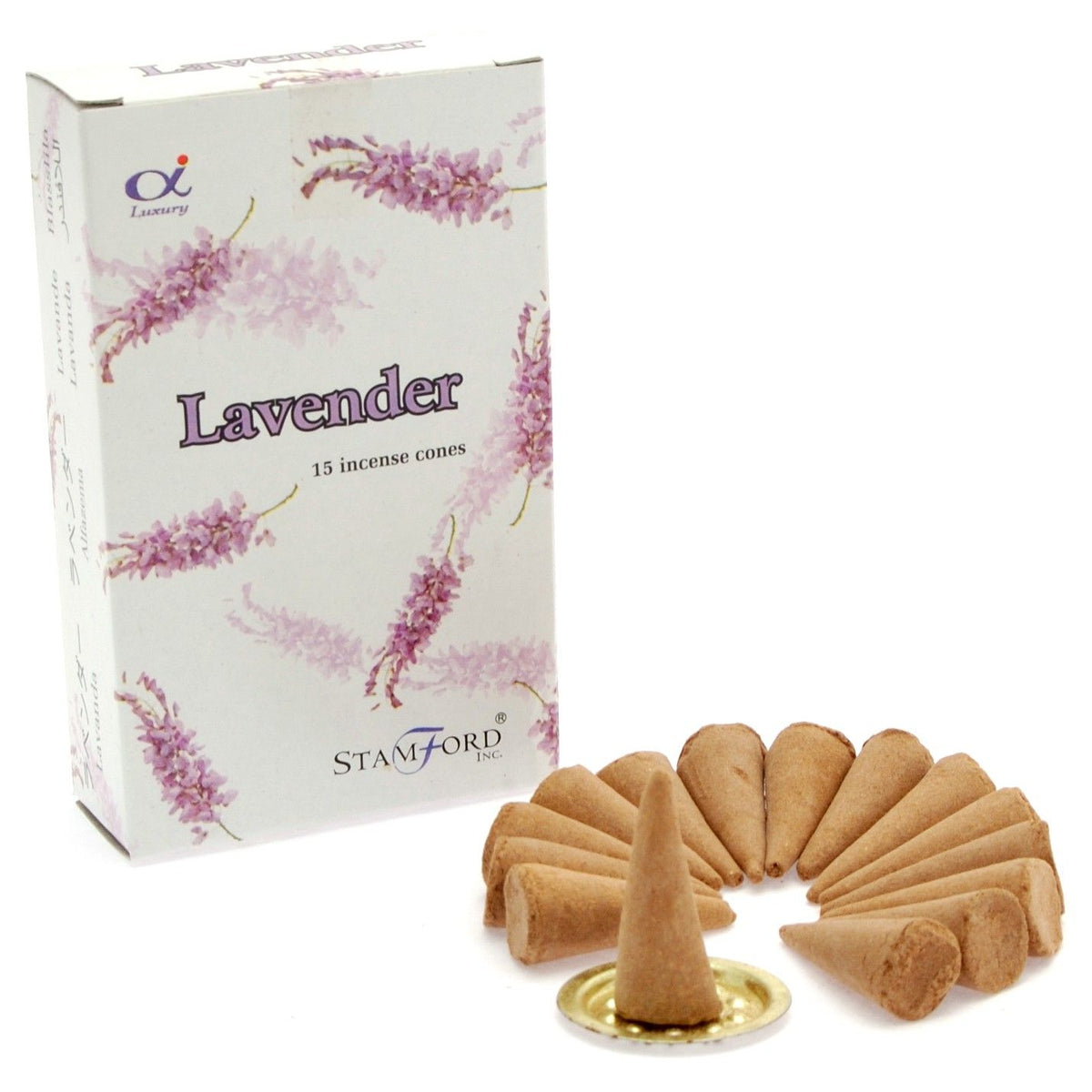 Conos de Incienso de Lavanda