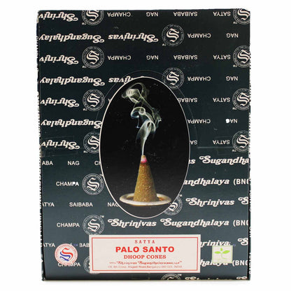 Conos de Incienso Palo Santo Satya – Dhoop Cones | Purificación y Bienestar