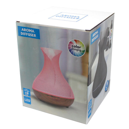 Difusor Atomizador Palma con Efecto Concha – USB con Cambio de Color y Temporizador