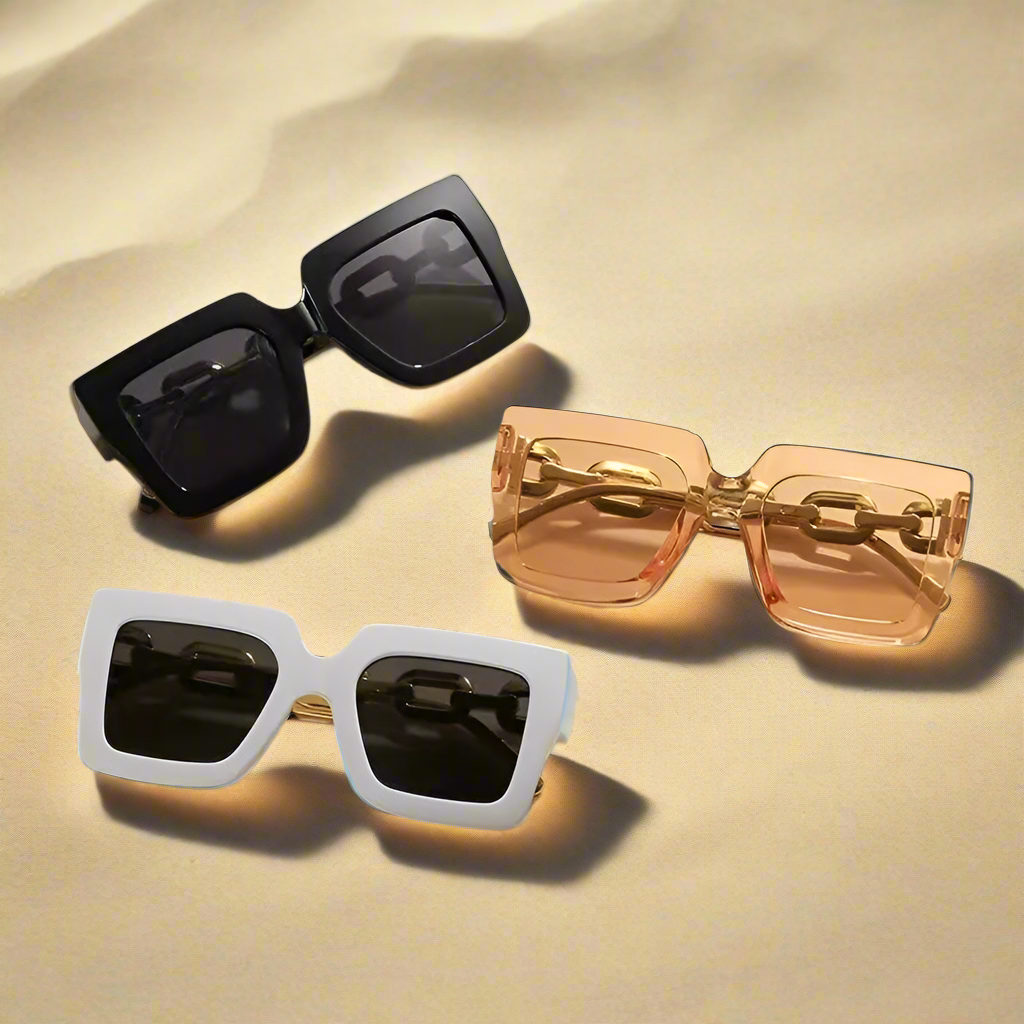 Gafas de sol estilo vintage grandes - Kamivashop