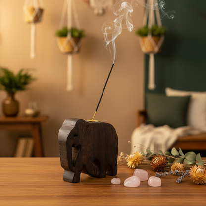 Elefante trompa abajo